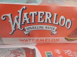 lot 288 image: 2 x 12 packs Waterloo Watermelon Sparkling Water
