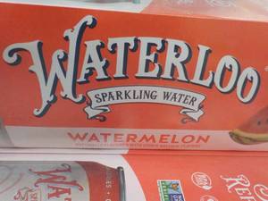 lot 289 image: 2 x 12 packs Waterloo Watermelon Sparkling Water