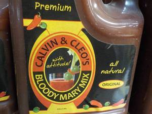 lot 293 image: 2 x Calvin and Cleos Bloody Mary Mix