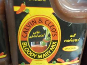lot 295 image: 2 x Calvin and Cleos Bloody Mary Mix