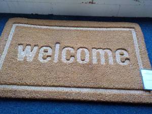 lot 72 image: Threshold Welcome Door Mat 18 x 30