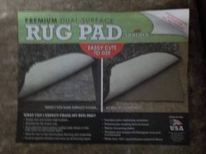 lot 83 image: Mohawk Premium Rug Pad-easily cuts to size
