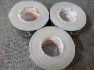 lot 85 image: Shurtape 3 Rolls 3 x 60 yards Industrial Grade Cloth (duct tape)