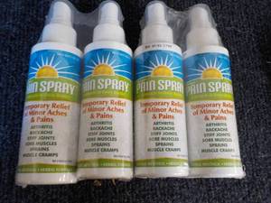 lot 91 image: 4 Pain Spray
