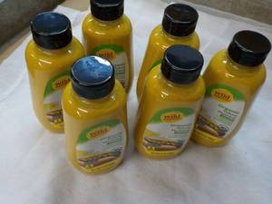 lot 132 image: 6 Wild Harvest Organic Yellow Mustard - 12 oz bottles past best date