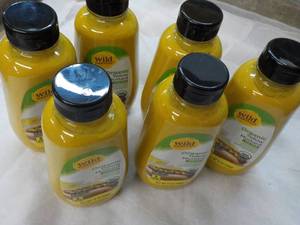 lot 133 image: 6 Wild Harvest Organic Yellow Mustard - 12 oz bottles past best date