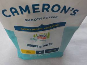 lot 152 image: Camerons Woods and Water Whole Bean Light Roast Coffee