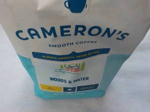 lot 155 image: Camerons Woods and Water Whole Bean Light Roast Coffee