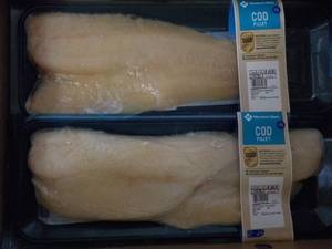 lot 329 image: K 2 Frozen Cod Fillets...