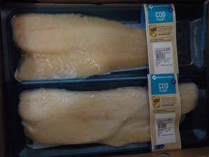 lot 332 image: K 2 Frozen Cod Fillets...