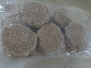 lot 375 image: b 10 lb. Bag Frozen Angus Beef Patties