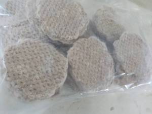 lot 377 image: b 10 lb. Bag Frozen Angus Beef Patties