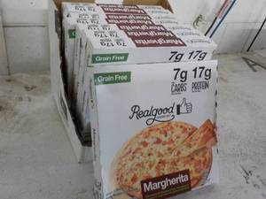 lot 394 image: A 8 Frozen Real Good Margherita Pizzas