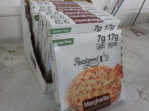 lot 395 image: A 8 Frozen Real Good Margherita Pizzas