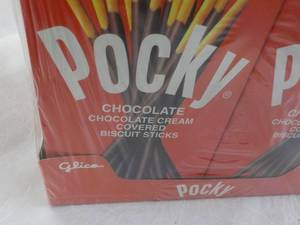 lot 416 image: 10 pkgs Pocky Chocolate Cream Covered Biscuit Sticks