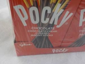 lot 417 image: 10 pkgs Pocky Chocolate Cream Covered Biscuit Sticks