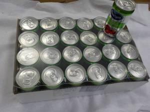lot 420 image: 24 x 7.2 oz cans Ocean Spray Apple Juice best date 092023