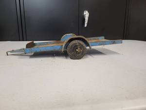 lot 73 image: Flat Bed Trailer  Unknow brand