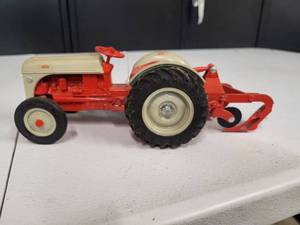 lot 167 image: Ford Model Unknown Tractor, with 2 bottom plow