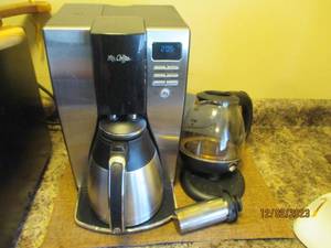 Stainless steel Coffee programmable coffee maker with Stainless Carafe and Taylor Swoden Electric Warmer