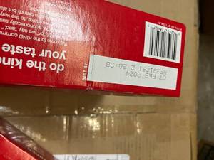 lot 165 image: KIND Dark Chocolate Chunk Bars