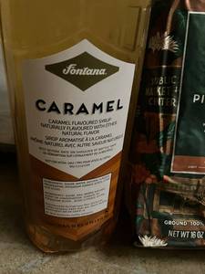 lot 211 image: Starbucks Pike Place and Caramel Syrup