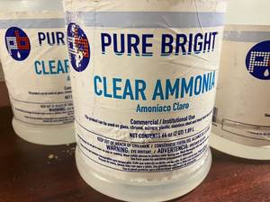 lot 228 image: Clear Ammonia