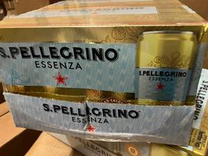 lot 113 image: S. Pellegrino Lemon Sparkling Water