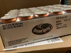 lot 145 image: Ocean Spray Orange Juice