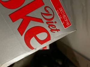 lot 142 image: Diet Coke