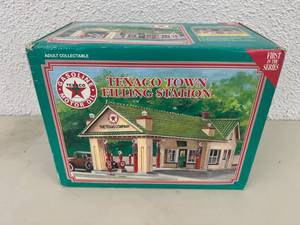 Texaco Town Filling Station Collectible in Box