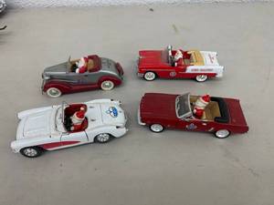 Amoco Oil Santa Holiday Cars