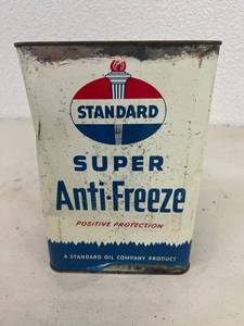 Standard Oil  Super Anti-Freeze Metal Can