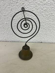 Vintage Service StationGeneral Store Door Mount Coiled Bell