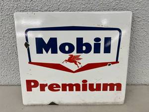 Porcelain Mobil Premium Sign - Pegasus