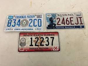 Native American License Plates
