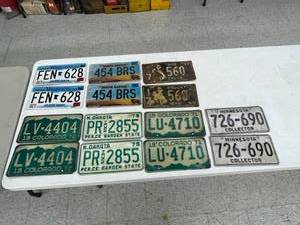 Matching Sets License Plates