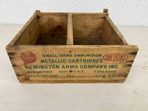 Remington 30-30 Winchester Wood Box
