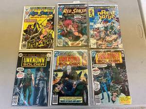 Red Sonja & Unknown Soldier Comic Books