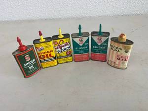Vintage Small Oil Cans