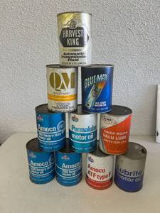 Vintage Oil Cans