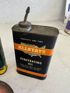 Mixed Lot Vintage Cans