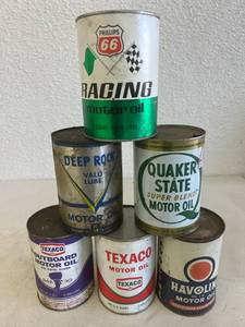 Vintage Oil Cans