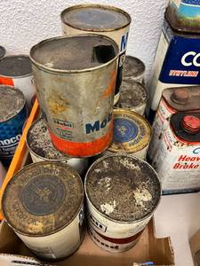 Vintage Oil Cans