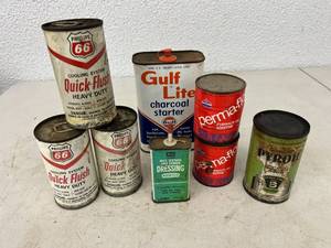 Mixed Lot Oil Cans