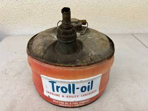 Troll-Oil Gasoline & Utility Container