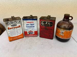 Mixed Lot Vintage Containers