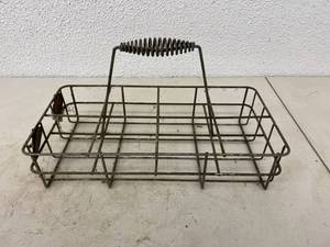 Vintage Oil Bottle Carrier