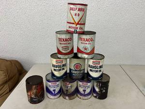 Vintage Oil Cans