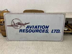 Aviation Resources LTD Wood Sign